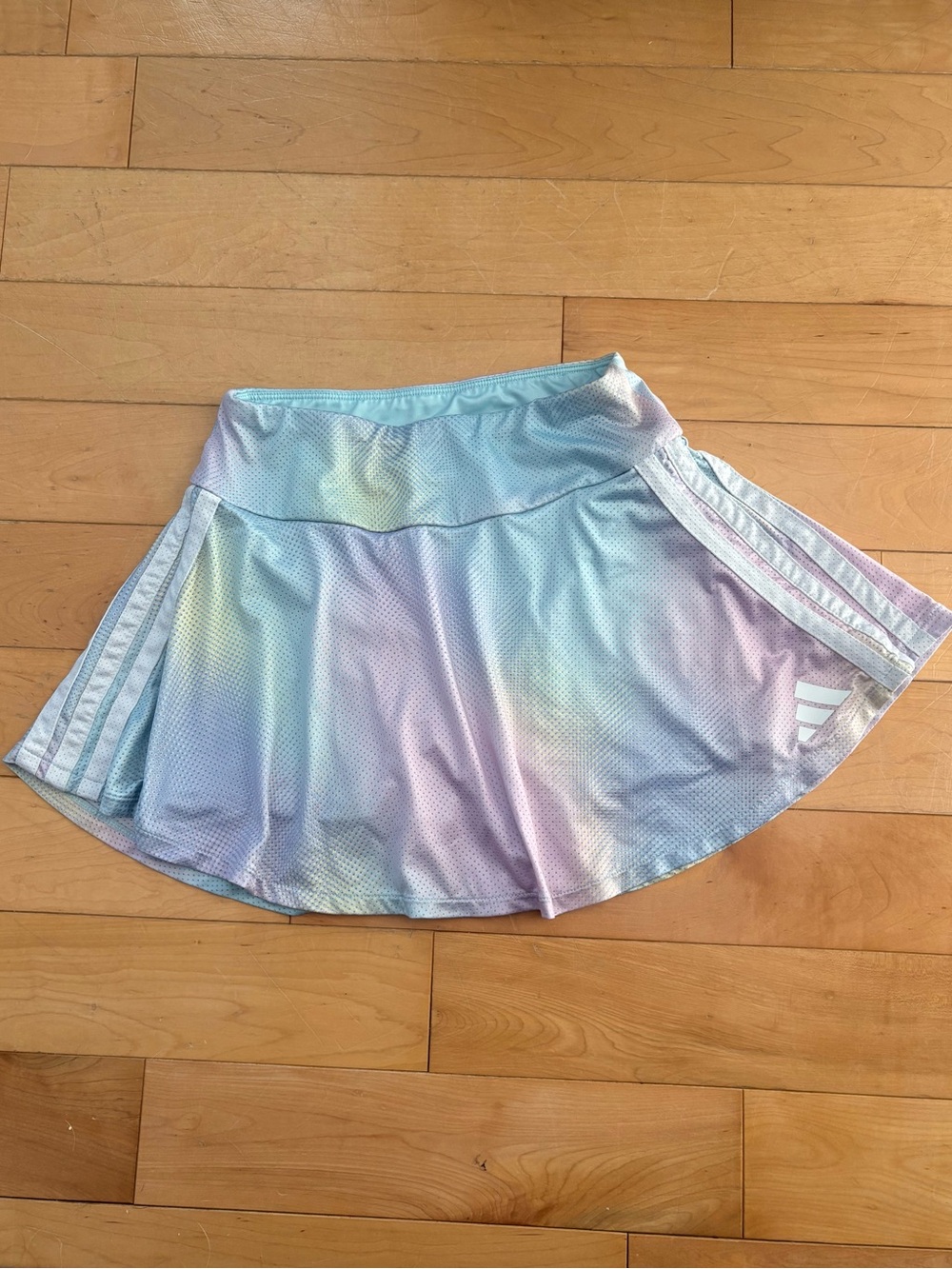 adidas Light rainbow Pastel Athletic girls skirt size large